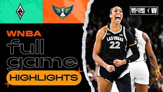 Las Vegas Aces vs Dallas Wings  FULL GAME HIGHLIGHTS  July 7 2024 [upl. by Atikcir258]