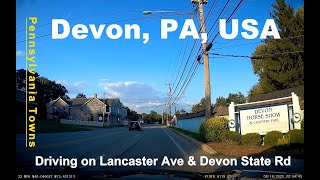 Devon PA with oldest and largest outdoor horse show in US is part of Philadelphia Mainline Suburbs [upl. by Tania721]