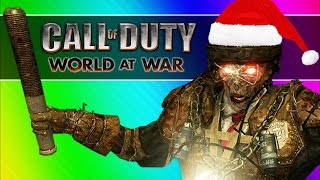 Christmas Zombies Call of Duty WaW Zombies Custom Maps Mods amp Funny Moments [upl. by Atinnor706]