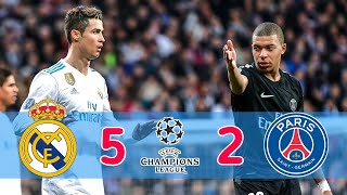 Real Madrid vs Paris Saint Germain 52 All Goals HD [upl. by Malliw279]