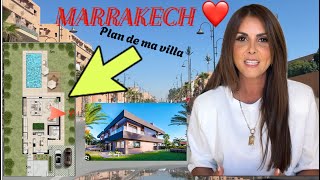 Suis moi dans Marrakech I RDV chez mon architecte Plans 3D de ma villa Chill avec les copines [upl. by Carolyn]