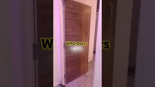 WPC doors  my hubbys work wpcdoors doors fitting trending shorts pvcdoors [upl. by Ahsienyt576]