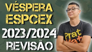 VÉSPERA ESPCEX 20232024  REVISÃO FINAL PARA A PROVA [upl. by Musser]