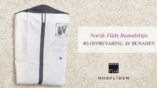 Norsk Flids Bunadstips 5 Oppbevaring av bunaden [upl. by Hairacaz]