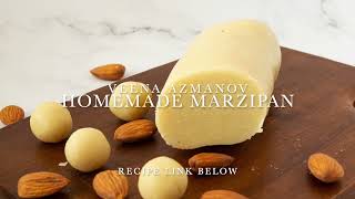 Marzipan Recipe  Almond Paste  Do you but it Why Its takes 5 Mins to make your own [upl. by Epperson]