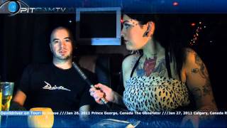 Devildriver  Interview with Jeff at your Tour Bus [upl. by Enutrof614]