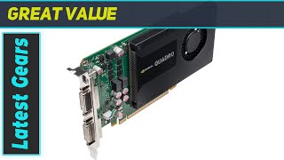 NVIDIA Quadro K2000D 2GB GDDR5 Graphics Card Unleashing Professional Performance [upl. by Simdars]