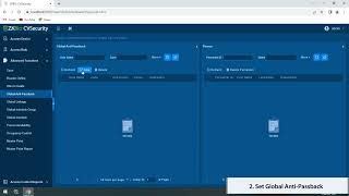 ZKBio CVSecurity Tutorial  How to Set Global Anti Passback [upl. by Hutchison86]