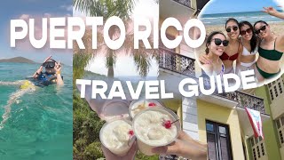 Ultimate Puerto Rico Travel Guide 710 days  Best Beaches Bioluminescent Kayaking and More [upl. by Fielding691]