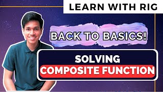 How To Solve Basic Composite Function ADD MATH  Back To Basics [upl. by Htebirol]