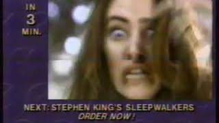 Sleepwalkers Viewers Choice PayPerView Ad 1992 [upl. by Netti]