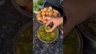 📌दिवाली के काम के बीच भूख लग गई तो बना ली पानीपुरी😜😋 shortsvideo panipuri nishacookingvlog [upl. by Erinn]