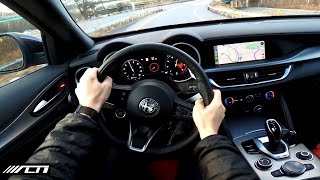 Alfa Romeo Stelvio 2022  TEST PL 20 280 KM Veloce Wygląda jak SUV nie jeździ jak SUV [upl. by Rugen]