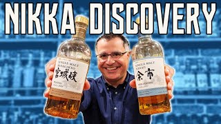 Nikka Discovery Yoichi NonPeated and Miyagikyo Peated REVIEW [upl. by Annert]