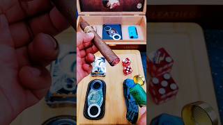 Enjoying a Fire Cured Cigar  Cheers to Toothy Smokes cigars asmr [upl. by Dickinson]