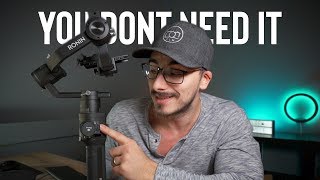 You Dont NEED A Gimbal  I Barely Use My DJI RONIN S [upl. by Whitten]