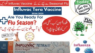 Flu Vaccine  Vaccination for Influenza  Influvac Tetra Vaccine 20242025 Doctor of Medicine [upl. by Yonah]