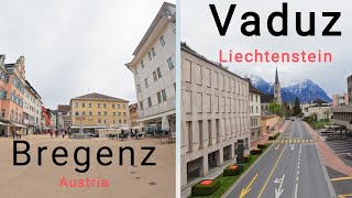 Bregenz Austria amp Vaduz Liechtenstein April 2023 Gopro [upl. by Novoj383]