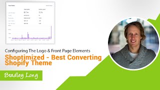 Configuring The Logo amp Front Page Elements Shoptimized  Best Converting Shopify Theme [upl. by Assirralc]