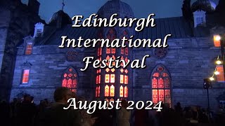 Edinburgh International Festival Opening Event Aug 2024 [upl. by Niamor]