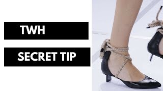 THE SECRET TO FITTING POINTED TOE SHOES  The WellHeeled [upl. by Yanahs]