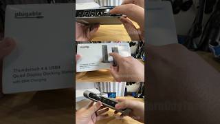 Unboxing the Plugable Thunderbolt 4 Docking Station  First Look amp Features [upl. by Michal686]