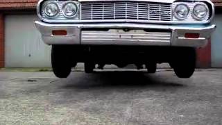 Chevrolet Impala 64 hydraulic test lowrider [upl. by Yila516]