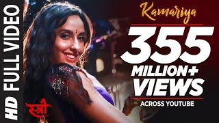 Full Video Kamariya  STREE  Nora Fatehi  Rajkummar Rao  Aastha Gill Divya Kumar Sachin Jigar  YouTube Music [upl. by Hamburger94]