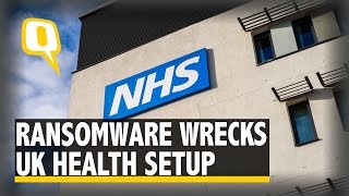 The Quint ‘Ransomware’ Cyber Attack Leaves the UK’s NHS in a Lurch [upl. by Frantz405]