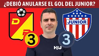 Pereira 33 Junior  Liga Dimayor 2024I  Resumen Goles y Táctica por Juan Felipe Cadavid [upl. by Shiekh]