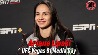 Ariane Lipski says Jesus helped her win fights and get on a threefight winning streak [upl. by Oknuj]