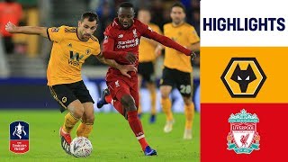 Wolves Score Twice To Clinch Win  Wolves 21 Liverpool  Emirates FA Cup 201819 [upl. by Rehprotsirhc695]