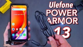 Ulefone Power Armor 13 Review  13200mAh Endoscope Laser Range Finder [upl. by Ffilc344]