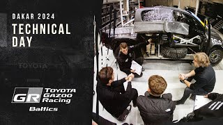 TECHNICAL DAY  TOYOTA GAZOO Racing Baltics  Dakar 2024 I with EN subtitles [upl. by Fogg]