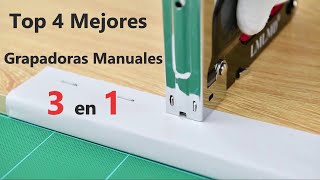 👉Las 4 Mejores Grapadoras Manuales 3 en 1 ‖💰 Calidadprecio 2023 [upl. by Lonna519]