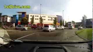 Near crash on Maypole roundabout in Birmingham [upl. by Chon]