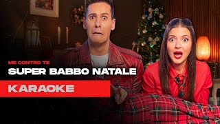 ME CONTRO TE  SUPER BABBO NATALE KARAOKE vastiprod instrumental reprod [upl. by Leanna]