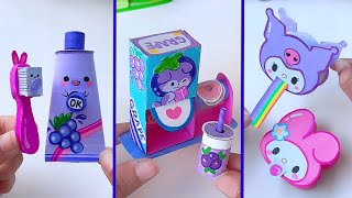 Paper craftEasy craft ideas miniature craft  how to make DIYschool projectTonni art and craft [upl. by Knowlton]