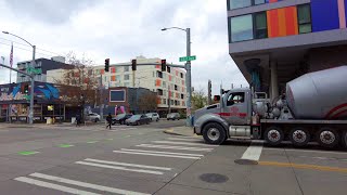 Walking Seattle  Union Street from waterfront to Lake Washington 4K 2024 [upl. by Okiam442]