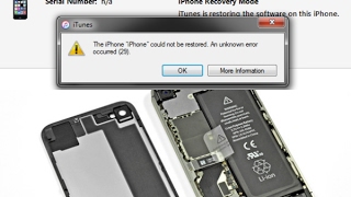 iPhone 4s error 29 when restoring in iTunesApple iPhone 4S iTunes Error 29 Hardware Fix [upl. by Ia]