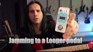 Checking out the Donner Triple Looper pedal [upl. by Tartan]