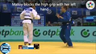 A breakdown of Malloys Sumi gaeshi attack sequence [upl. by Chantal]