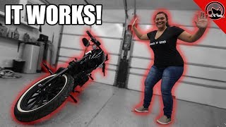 Sportster quotBuildquot Series S2 Ep2  Bung King Crash Bar [upl. by Lundberg]