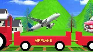 Modes Of Transportation  Kindergarten Learning Videos [upl. by Aikenat67]