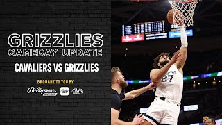 Cavs vs Grizzlies Game Preview  Gameday Update  212024 [upl. by Casimir]