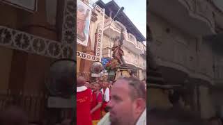 Gricignano CE  SantAndrea Apostolo in processione 240824 [upl. by Schiffman]