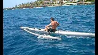 HYPR Hawaii SEAMLESS OC1 Pahoa Outrigger oc1 paddling [upl. by Darby]