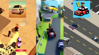 Pako 2 vs Smashy road 2 vs Reckless getaway 2  Android Game Comparisson [upl. by Amadus]