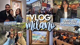 ALLY HA SCELTO LUNIVERSITÀ🎓💘 vlog 2 giorni a Milano [upl. by Nyhagen123]