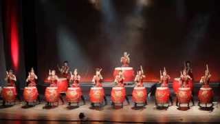 Manao Drums of China Power Girls [upl. by Anirbac]